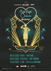 The Night Flight Orchestra @ Le CCO - Villeurbanne, France [12/03/2020]