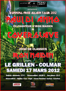 Paul Di'Anno @ Le Grillen - Colmar, France [17/03/2012]