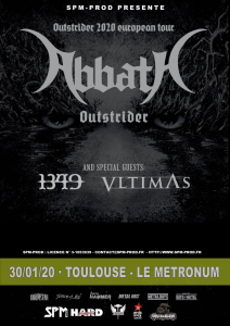 Abbath @ Le Metronum - Toulouse, France [30/01/2020]