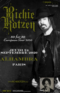 Richie Kotzen @ L'Alhambra - Paris, France [24/09/2020]