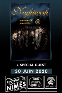 Nightwish @ Les Arènes - Nîmes, France [30/06/2020]