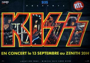 Kiss @ Le Zénith - Paris, France [13/09/1988]