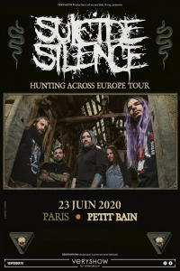 Suicide Silence @ Petit Bain - Paris, France [23/06/2020]