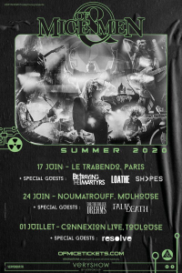 Of Mice & Men @ Le Connexion Live - Toulouse, France [01/07/2020]