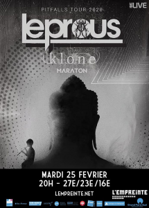 Leprous @ L'Empreinte - Savigny-le-Temple, France [25/02/2020]
