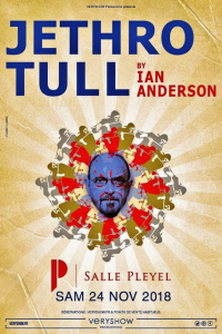 Jethro Tull by Ian Anderson @ Salle Pleyel - Paris, France [24/11/2018]