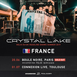Crystal Lake @ Le Connexion Live - Toulouse, France [01/07/2019]