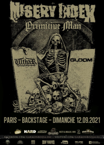 Misery Index @ Backstage By The Mill - Paris, France [12/09/2021]
