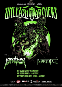 Unleash The Archers @ L'usine à Musique - Toulouse, France [09/12/2021]