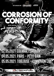 Corrosion Of Conformity @ Le Grillen - Colmar, France [02/05/2021]