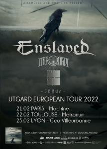 Enslaved @ Le Metronum - Toulouse, France [22/02/2022]