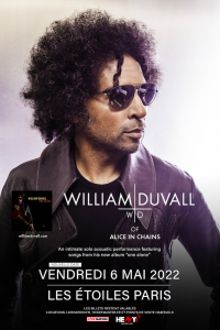 William DuVall @ Les Etoiles - Paris, France [06/05/2022]