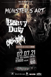 Heavy Duty @ Le Monster's Art - Fréjus, France [02/07/2021]