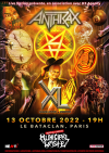Anthrax - 13/10/2022 19:00