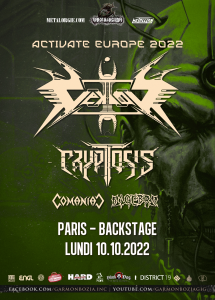 Vektor @ Backstage By The Mill - Paris, France [10/10/2022]