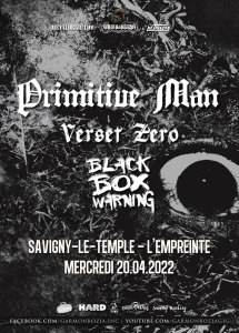 Primitive Man @ L'Empreinte - Savigny-le-Temple, France [20/04/2022]