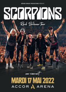 Scorpions @ Accor Arena (ex-AccorHotels Arena, ex-Palais Omnisports Paris Bercy) - Paris, France [17/05/2022]