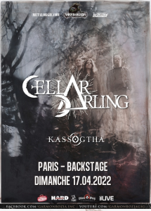 Cellar Darling @ Backstage By The Mill - Paris, France [17/04/2022]