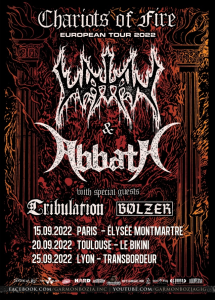 Watain & Abbath @ Le Transbordeur - Villeurbanne, France [25/09/2022]