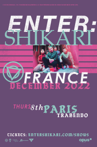 Enter Shikari @ Le Trabendo - Paris, France [08/12/2022]