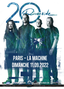 Riverside @ La Machine du Moulin-Rouge - Paris, France [11/09/2022]