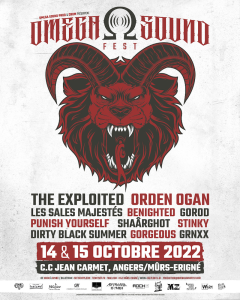 Omega Sound Festival @ Centre Culturel Jean Carmet - Mûrs-Erigné, France [14/10/2022]