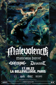 Malevolence @ La Bellevilloise - Paris, France [17/08/2022]