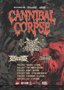 Cannibal Corpse @ L'Antipode - Rennes, France [21/03/2023]