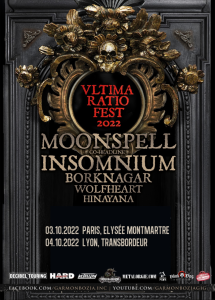 Moonspell @ Le Transbordeur - Villeurbanne, France [04/10/2022]