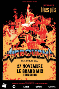 Airbourne @ Le Grand Mix - Tourcoing, France [27/11/2022]