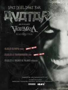 Avatar @ Le Rocher de Palmer - Cenon, France [28/03/2023]