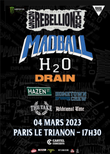 REBELLION TOUR 2023 @ Le Trianon - Paris, France [04/03/2023]