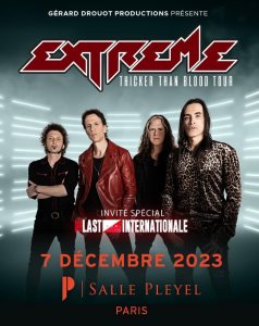 Extreme @ Salle Pleyel - Paris, France [07/12/2023]