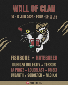 Wall Of Clan 2023 @ Le Bataclan - Paris, France [16/06/2023]