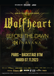 Wolfheart @ Backstage By The Mill - Paris, France [07/11/2023]