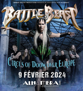 Battle Beast @ L'Alhambra - Paris, France [09/02/2024]