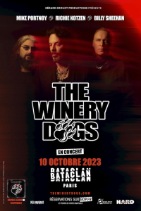The Winery Dogs @ Le Bataclan - Paris, France [10/10/2023]