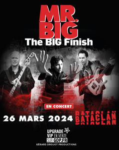 Mr. Big @ Le Bataclan - Paris, France [26/03/2024]