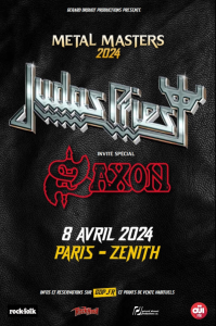 Judas Priest @ Le Zénith - Paris, France [08/04/2024]
