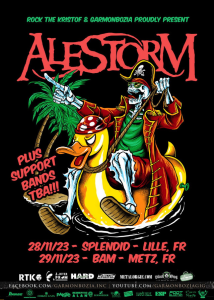 Alestorm @ La Bam - Metz, France [29/11/2023]