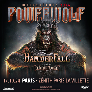 Powerwolf @ Le Zénith - Paris, France [17/10/2024]