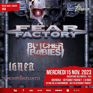 Fear Factory @ L'Ilyade - Seyssinet, France [15/11/2023]