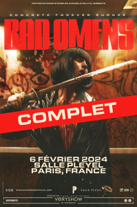 Bad Omens (COMPLET) @ Salle Pleyel - Paris, France [06/02/2024]