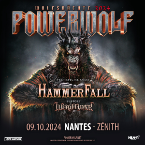 Powerwolf @ Le Zénith Nantes Métropole - St Herblain, France [09/10/2024]