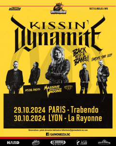 Kissin' Dynamite @ La Rayonne - Villeurbanne, France [30/10/2024]