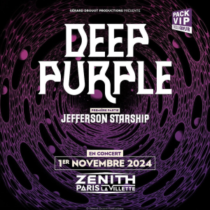 Deep Purple @ Le Zénith - Paris, France [01/11/2024]