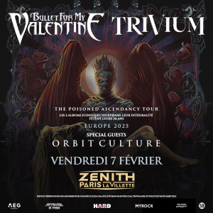 Bullet For My Valentine & Trivium @ Le Zénith - Paris, France [07/02/2025]