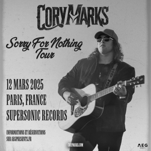 Cory Marks @ Supersonic Records - Paris, France [12/03/2025]