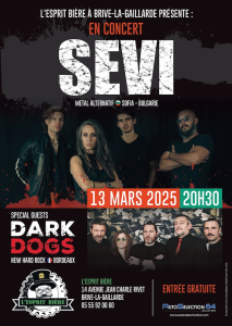 Sevi @ L'Esprit Bière - Brive-la-Gaillarde, France [13/03/2025]