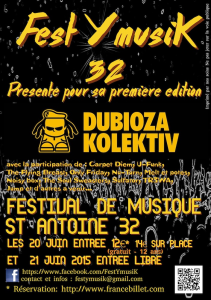 Festymusik @ Saint-Antoine, France [20/06/2015]